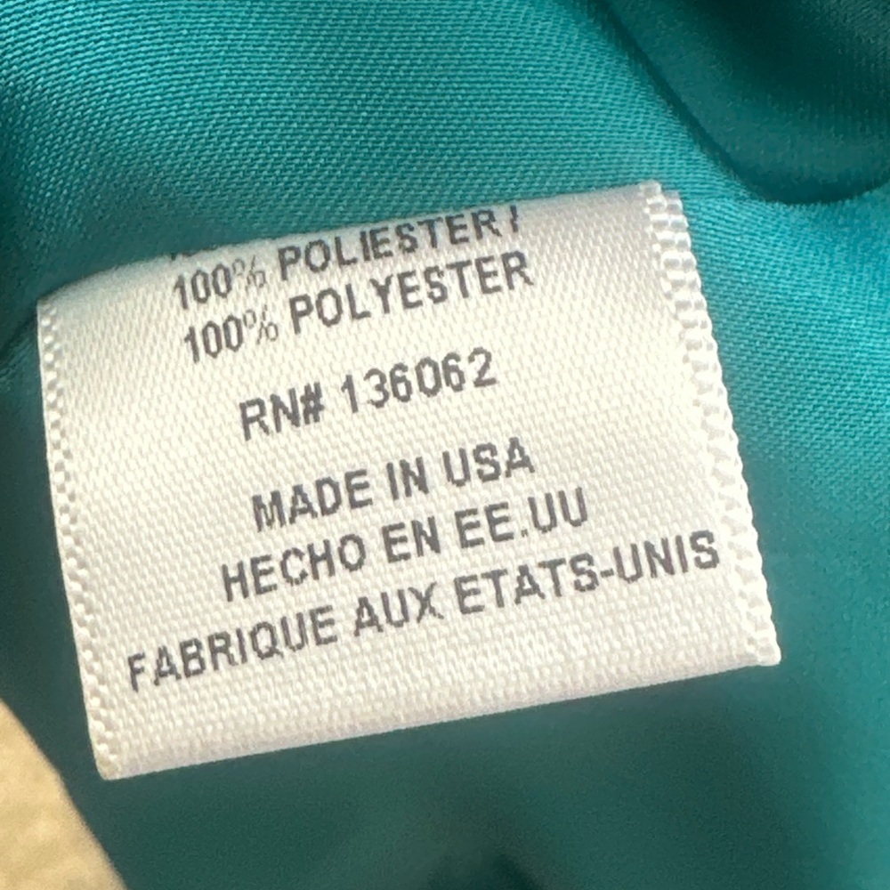 Lavender Brown Strapless Teal Floral Maxi Dress XS Boho Flowy NWT - Picture 8 of 9